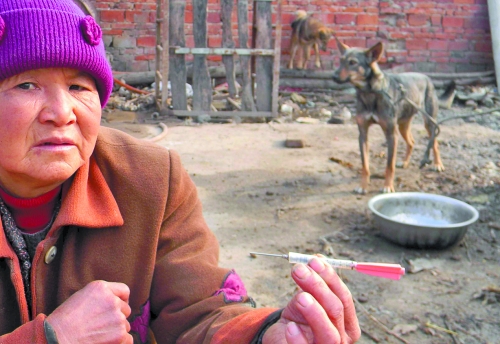 盜狗賊就是用這種麻醉針盜狗 盜狗賊就是用這種麻醉針盜狗