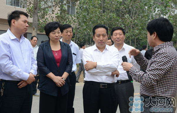 市長吉炳偉調研通許縣美麗鄉村建設工作