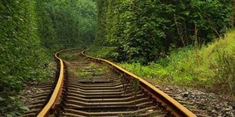 西安現“小清新”鐵路