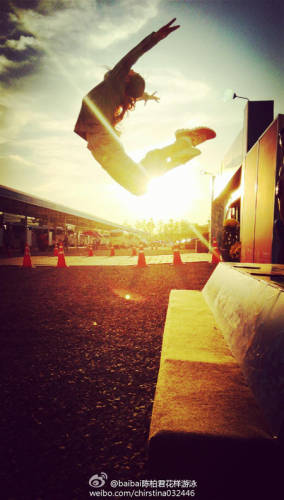 花游女神陳曉君自拍照 花游女神陳曉君自拍照