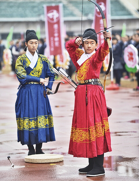 青少年傳統弓訓現溫州 