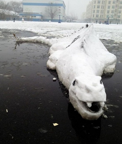 創意十足！日系列卡通雪人走紅