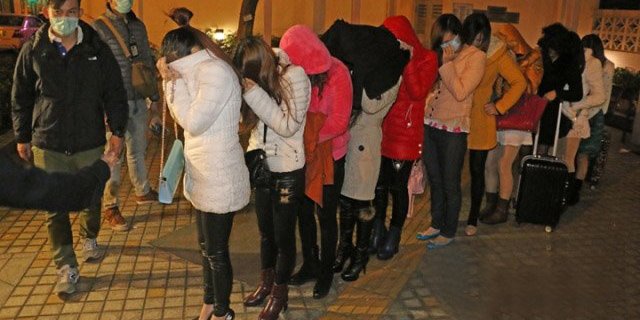 香港掃黃拘捕58名內地女子