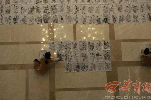 陜西高考美術閱卷現場曝光 陜西高考美術閱卷現場曝光