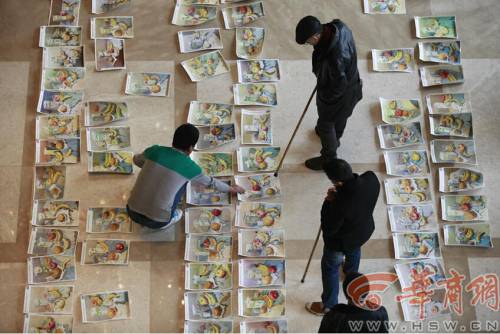 陜西高考美術閱卷現場曝光 陜西高考美術閱卷現場曝光