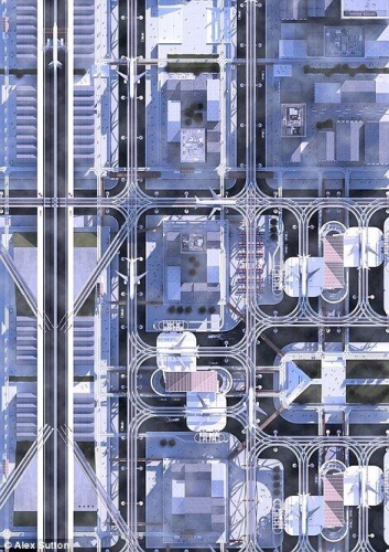 未來機場概念:機場是城市的一部分 未來機場概念:機場是城市的一部分
