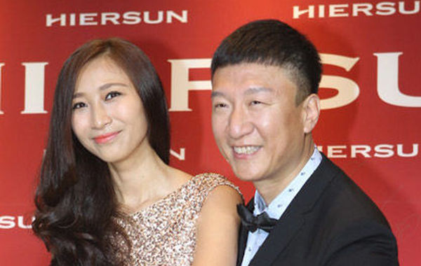 圖為孫紅雷、王駿迪夫婦。