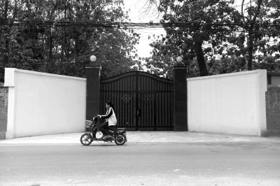 　涉事學校已關(guān)停。京華時報記者陶冉攝