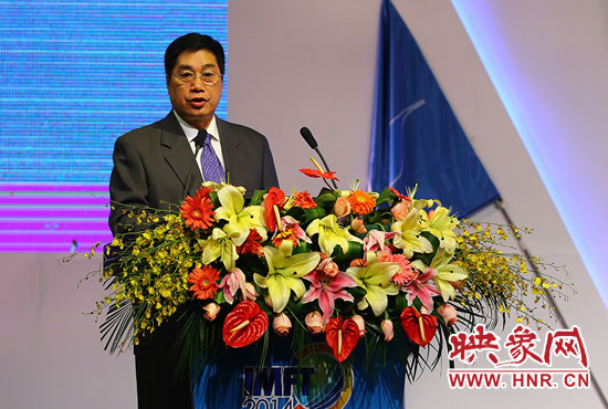 聯合國世界旅游組執行主任祝善忠演講。