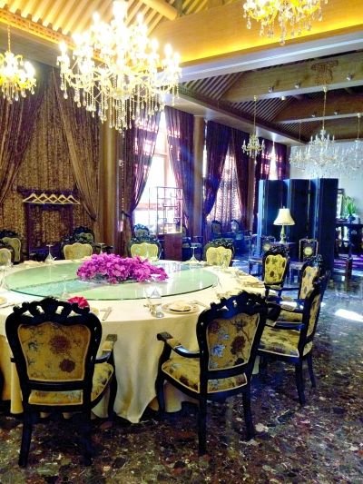  乙十六會所北海店包廂內景。記者王文志攝