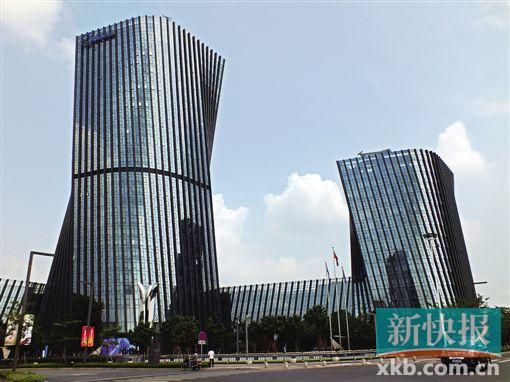 佛山順德北滘鎮，美的總部大樓。該公司是民營企業的佼佼者。