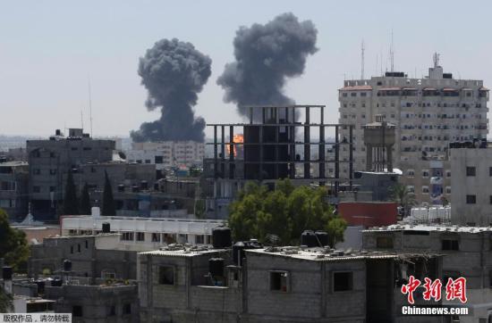 資料圖：以色列對加沙地區發動的“護刃行動”已進入第28天。