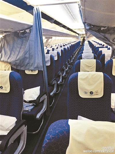 年關將近，很多人回家的票還沒有著落，而昨日凌晨，一架從武漢飛往廣州的航班上只有一名女乘客，偌大的客機成了一個人的專機。