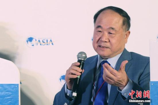 資料圖：莫言。 中新社記者 韓海丹 攝