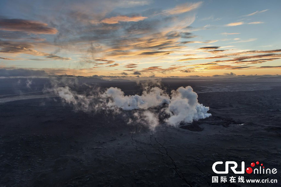 冰島火山噴發進入紅色預警 冰島火山噴發進入紅色預警