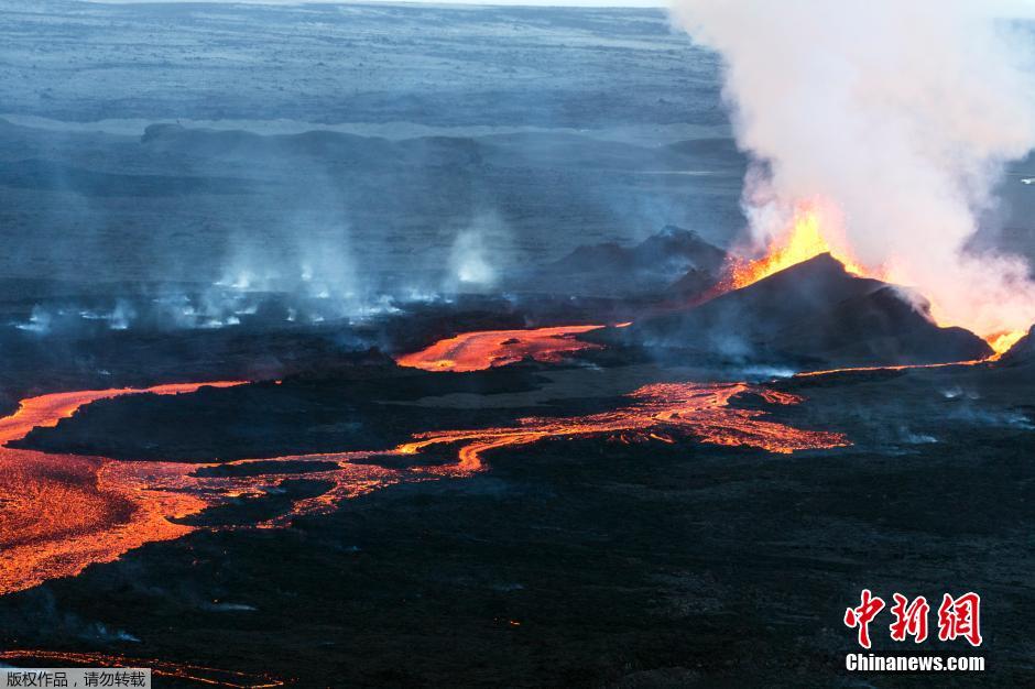 冰島巴達本加火山爆發 冰島巴達本加火山爆發
