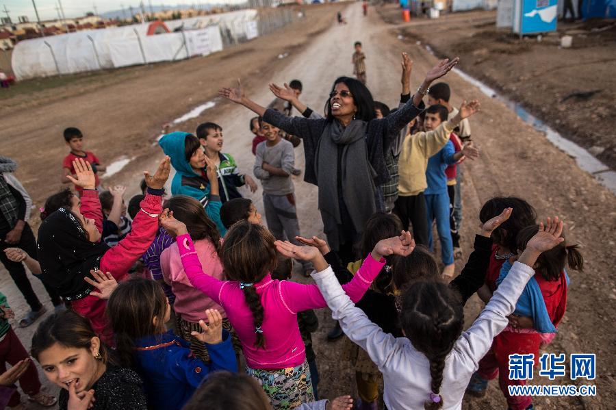 探訪埃爾比勒郊區的伊拉克人難民營