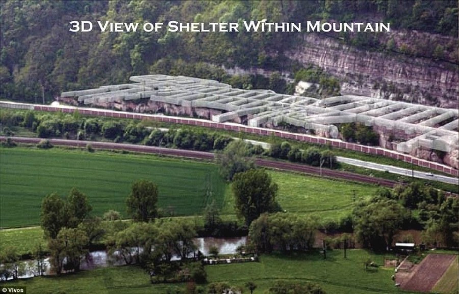 圖為堡壘外觀的3D效果圖。 圖為堡壘外觀的3D效果圖。