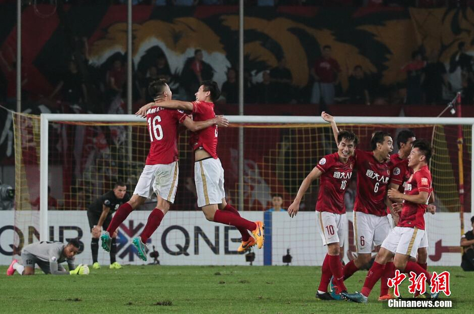 廣州恒大1-0戰勝阿赫利隊