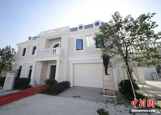 看！這些別墅都是3D打印出來的 僅耗時1天