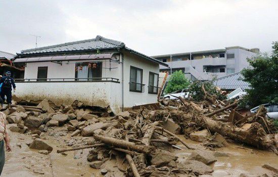 日本廣島泥石流災害失蹤人數升至43人 死亡39人 日本廣島泥石流災害失蹤人數升至43人 死亡39人