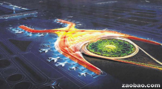 墨西哥將斥巨資建新機場形似蜘蛛設計超前(圖) 墨西哥將斥巨資建新機場形似蜘蛛設計超前(圖)