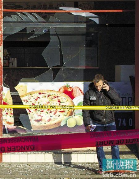 法國東部羅訥省一餐館8日發生爆炸。 新華社發