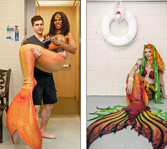 美國(guó)舉辦美人魚大會(huì) 超300名