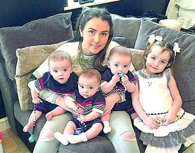 一模一樣的三胞胎,2億分之一的概率 一模一樣的三胞胎,2億分之一的概率