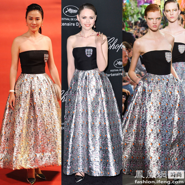 葉璇、克里斯汀娜巴贊同穿Christian Dior出席相關活動