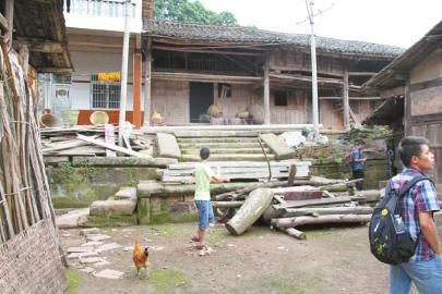 “一品當朝”衙門遺跡。