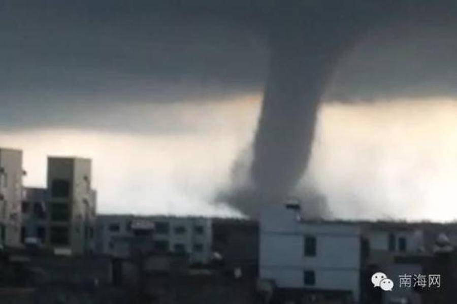 海南文昌突發龍卷風 已致1人死亡9人受傷