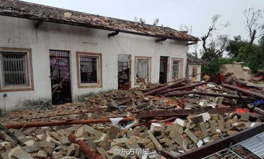 海南文昌突發龍卷風 已致1人死亡9人受傷