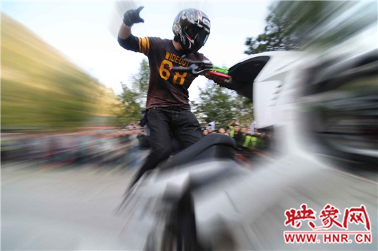 2014首屆蟒河摩托藝術文化節在蟒河景區隆重開幕