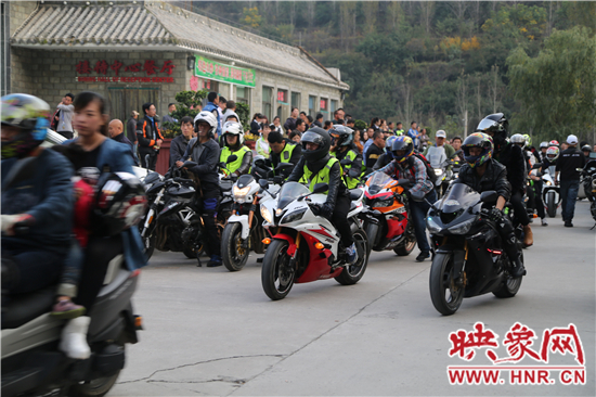 2014首屆蟒河摩托藝術文化節在蟒河景區隆重開幕