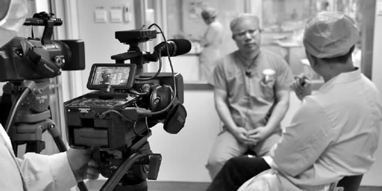 《生死之門——ICU見證實(shí)錄》拍攝現(xiàn)場