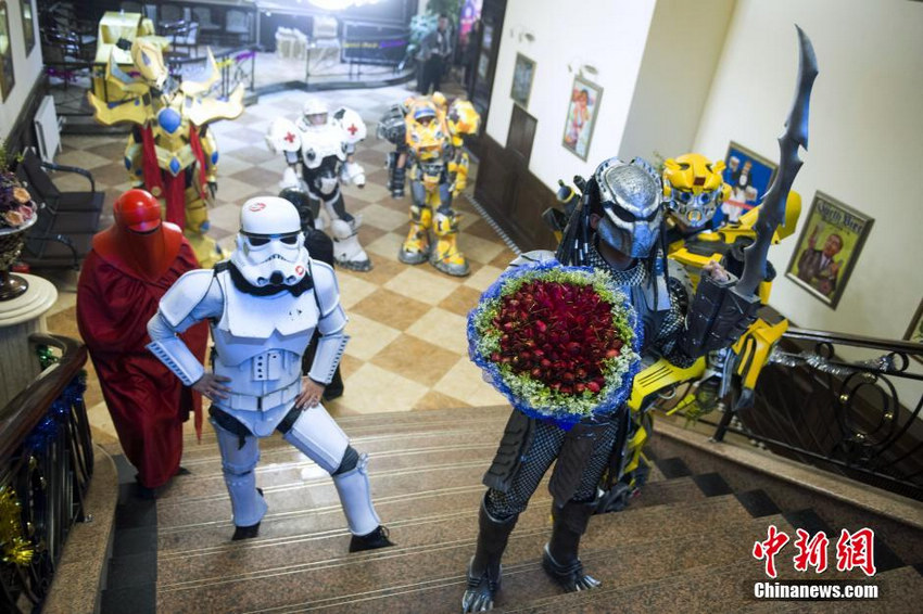 "鐵血戰士"求婚